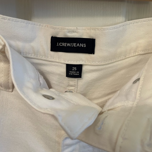 J. Crew White Denim Shorts - Picture 3 of 4